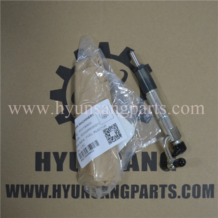 Source Hyunsang Excavator Attachments Fuel Injector B2202299000211 