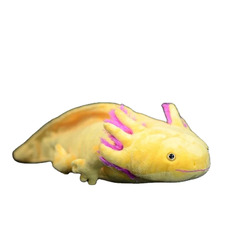 yellow axolotl