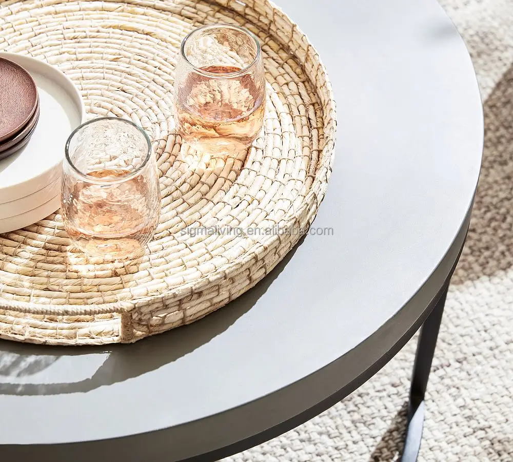 Round Nesting Coffee Tables patio furniture outdoor side table coffee console table