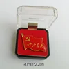 Black/red/4.1*4.1*2.2cm