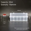 20 ml, 10 piezas en un paquete