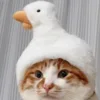 White Goose Hat
