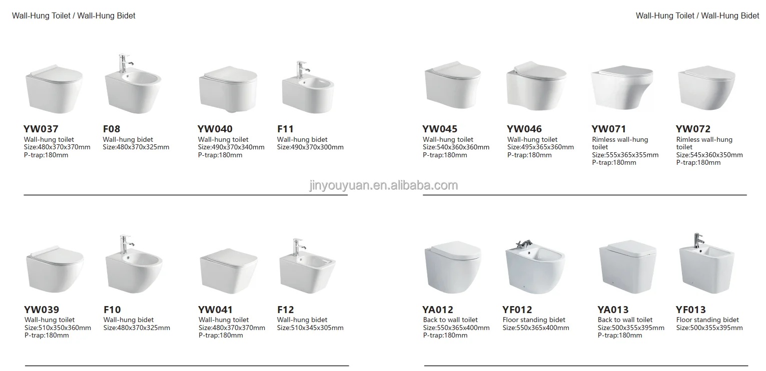 Wc Type Set Ceramic Factory Sanitary Ware Set Toilet Set Bathroom Design Customize ...