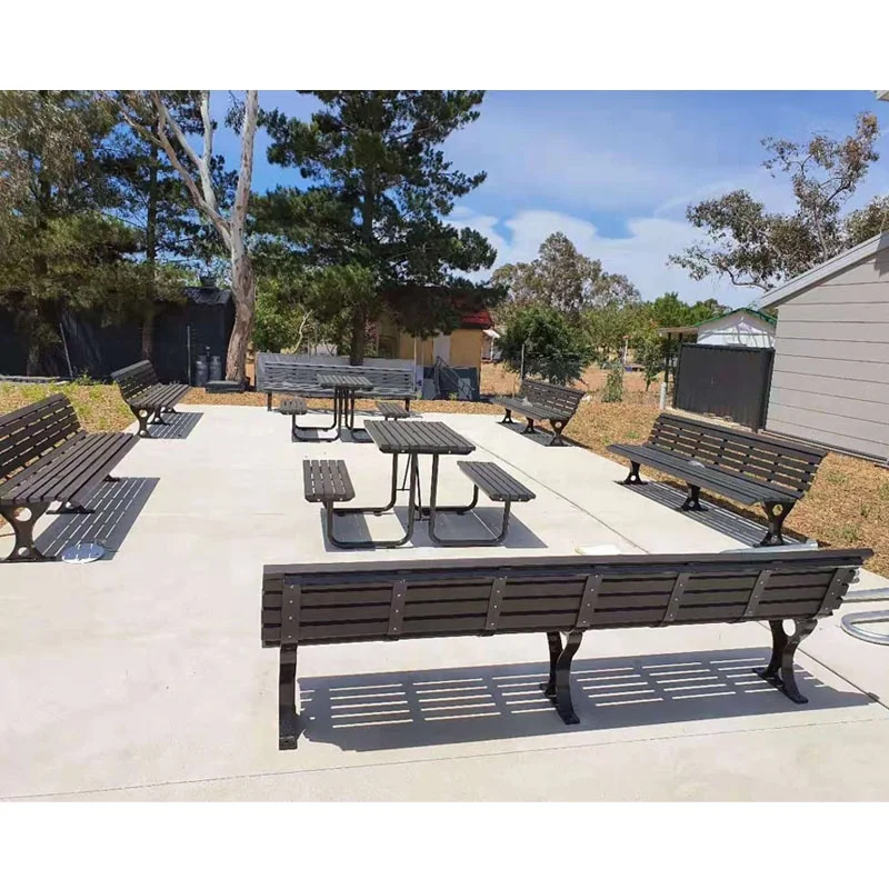 Outdoor Picnic Table and Bench Outside Tables with Chair for Picnic Garden Park Picnic Tabl with Chair