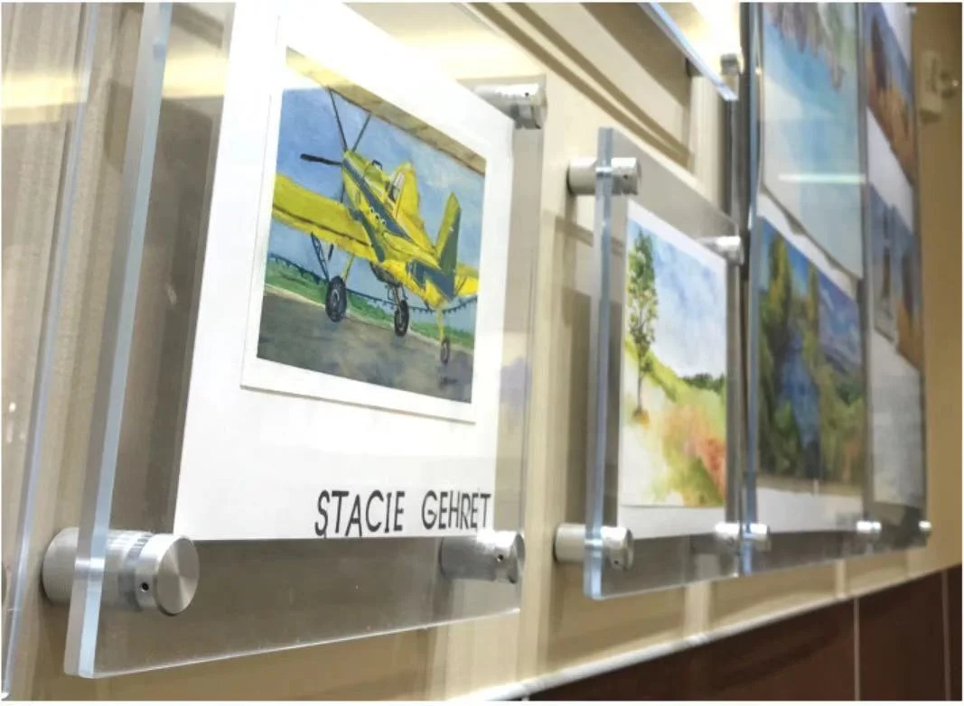 Настенное крепление стойка из нержавеющей стали светодиодная латунь/Алюминиевое