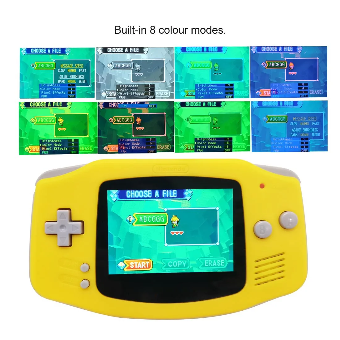 3 Inch V5 720x480 LCD Display for GBA - Easy Install