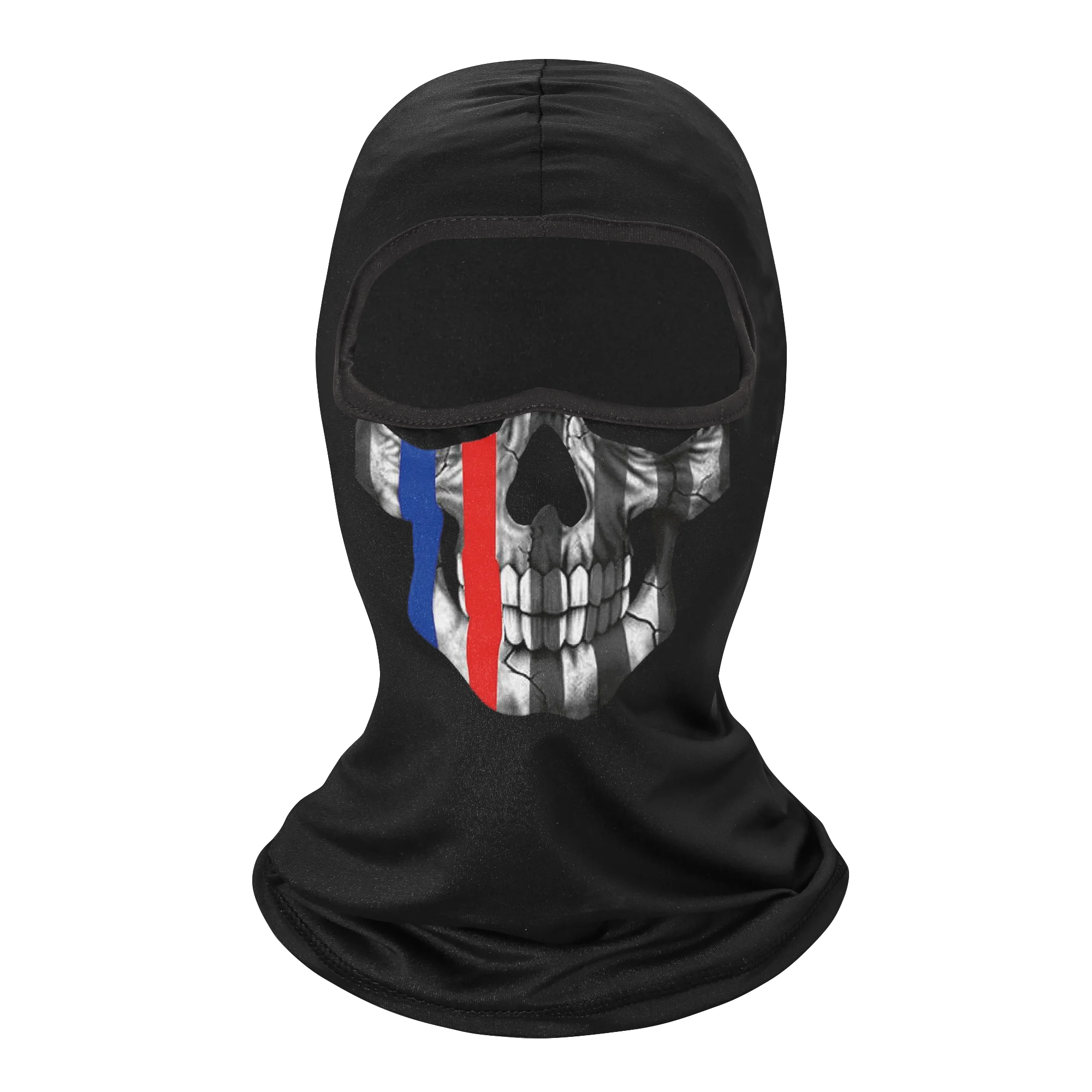 Motorcycle Balaclava Summer Ice Silk Face Mask Moto Breathable Headwear  Quick Drying Face Masks Neck Lycra Skull Party Mask