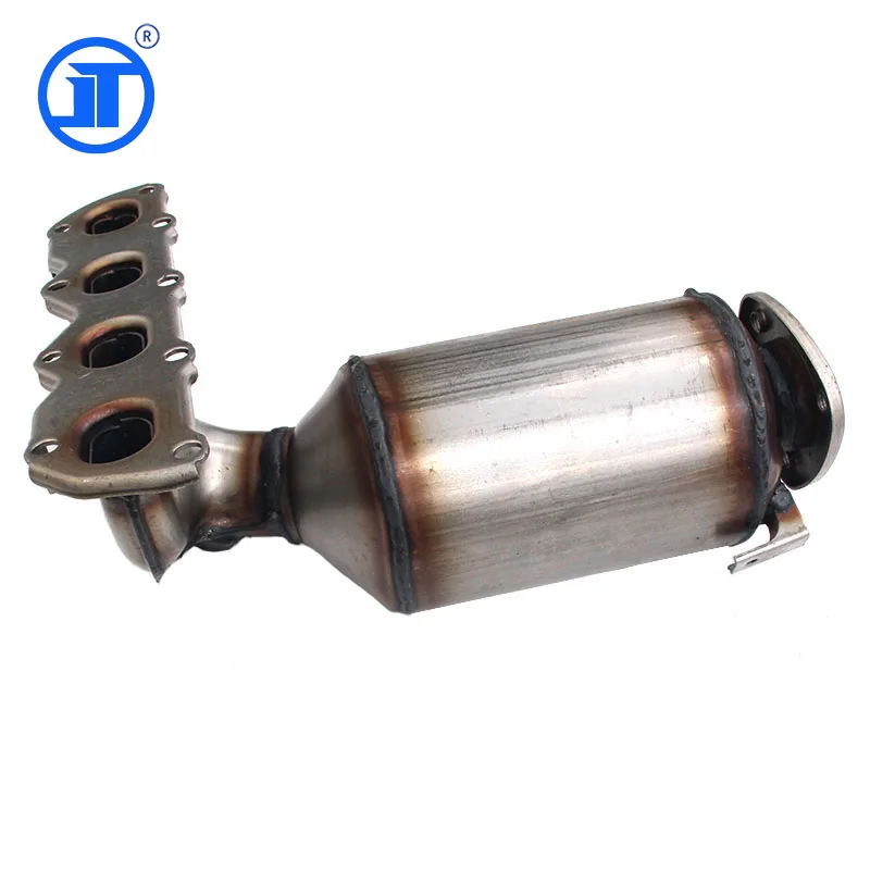 Auto Parts Custom Made Exhaust Manifold Catalytic Converter for Toyota Vios