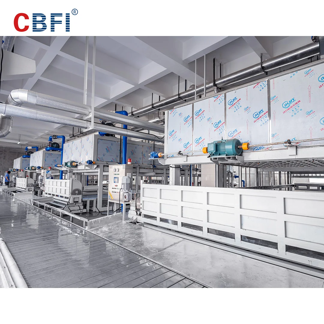 CBFI 162 Tons Direct Cooling Ice Block Machine Maker Low Power Consumption