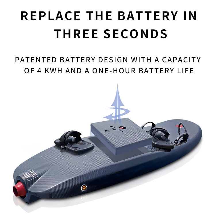 High Power Electric Surfboard 70km/h Carbon Fiber Motorized Electric Wakeboard Buy High Power