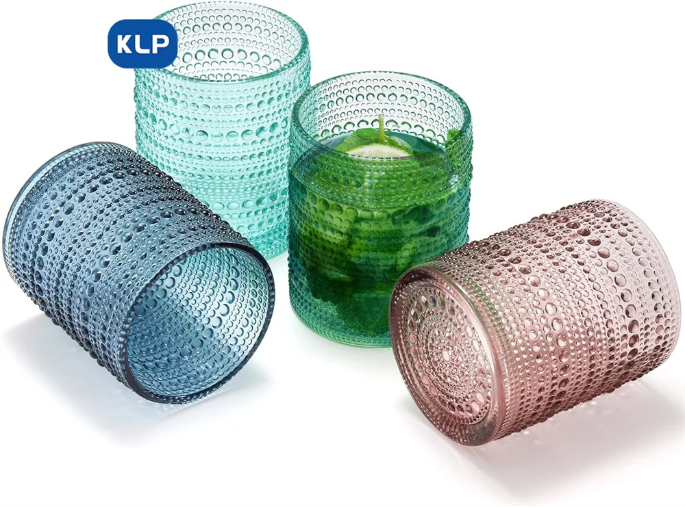 KLP Solid Color Whiskey Glass Cup for Drinking Hot Selling Fashion Whiskey Cups for Party