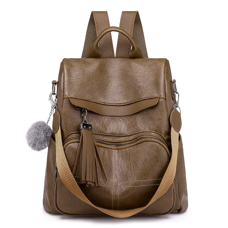 Leather Backpack Purse for Women Faux Leather Large Capacity Casual Travel Amazon.com: LOVEVOOK Laptop Backpack Purse for Women, Large  main image 4