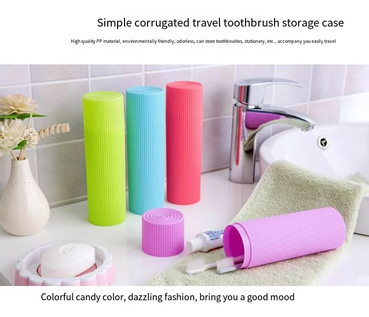 New home gold-plated gargle set for couples convenient travel toothbrush case toothpaste storage business trip toiletry set supplier