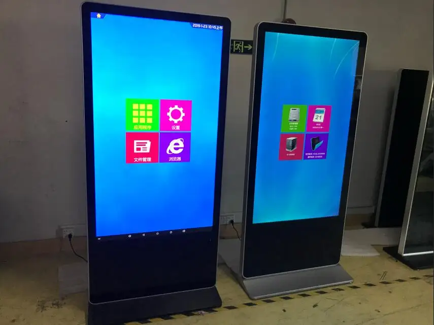 Shopping Mall LCD Panel Advertising Touch Screen Digital Signage Display