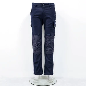 High Quality Elasticity Safety Overalls Uniforms Custom Logo Size Workwear Man Clothes Mens Trousers Worker Knee Pads Work Pant