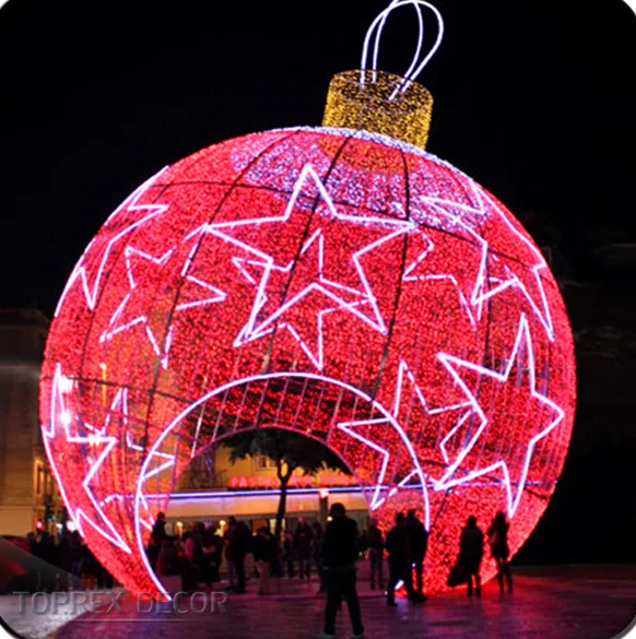 TOPREX  Large 3D Outdoor LED Mickey Mouse Christmas Lights IP65 Waterproof Rust-Proof Arch Motif for Event Decoration
