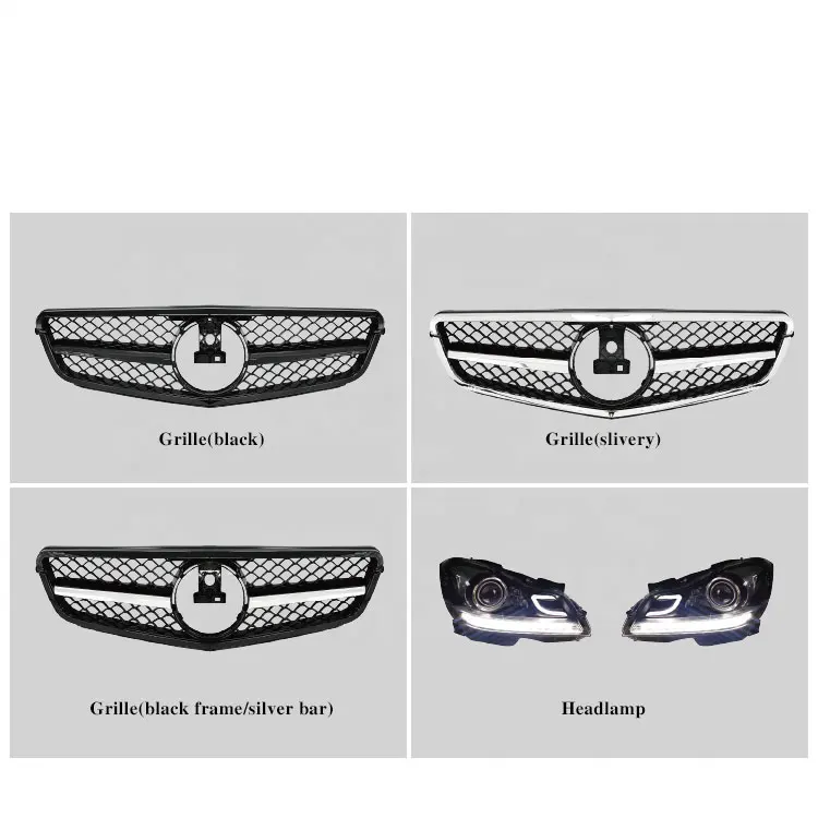 Spoiler Pare-chocs Arrière Mercedes Classe C W204 (2011-2013) Aftermarket