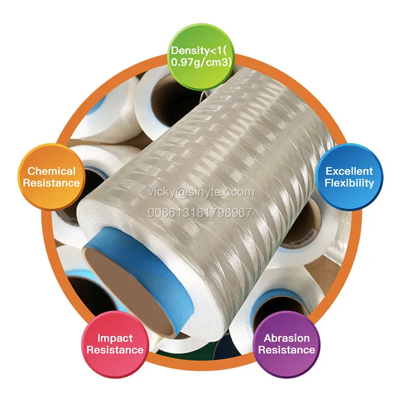 SINOTEX New Material High Tenacity UHMWPE Multifilament Yarn  Ocean Cage Aerospace Medical Surgery Fishing Line
