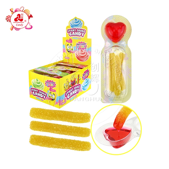 Dipping sauce candy