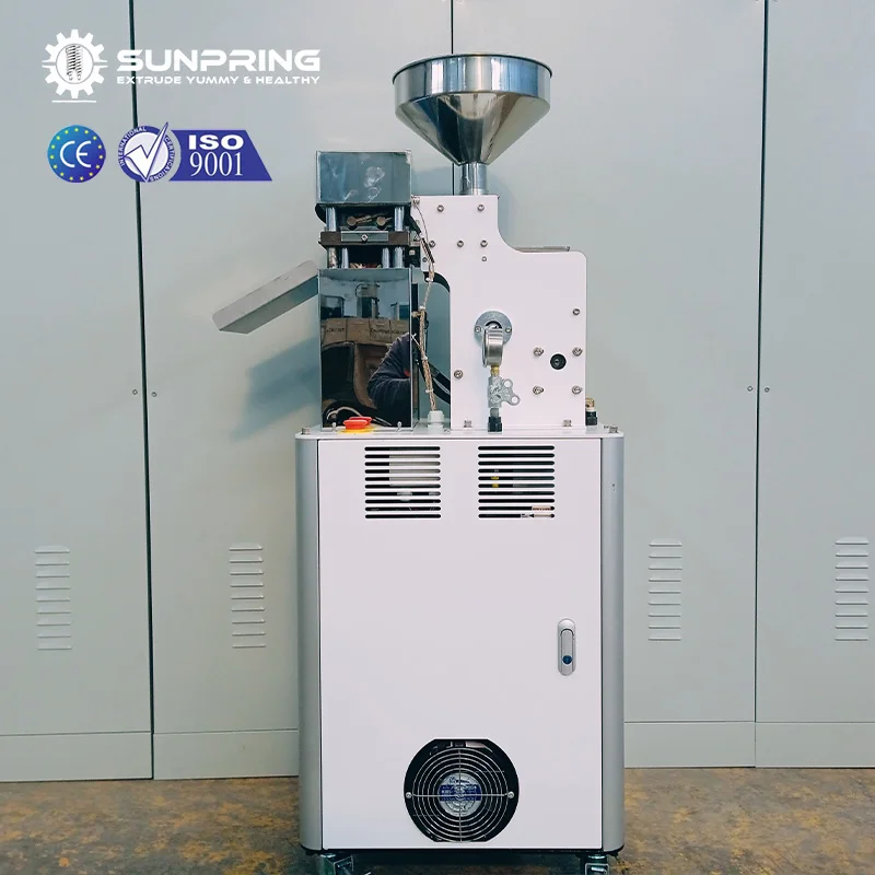 SunPring Rice Chips Cracker Cake Machinery 45mm Round Rice Cake Popping Machine
