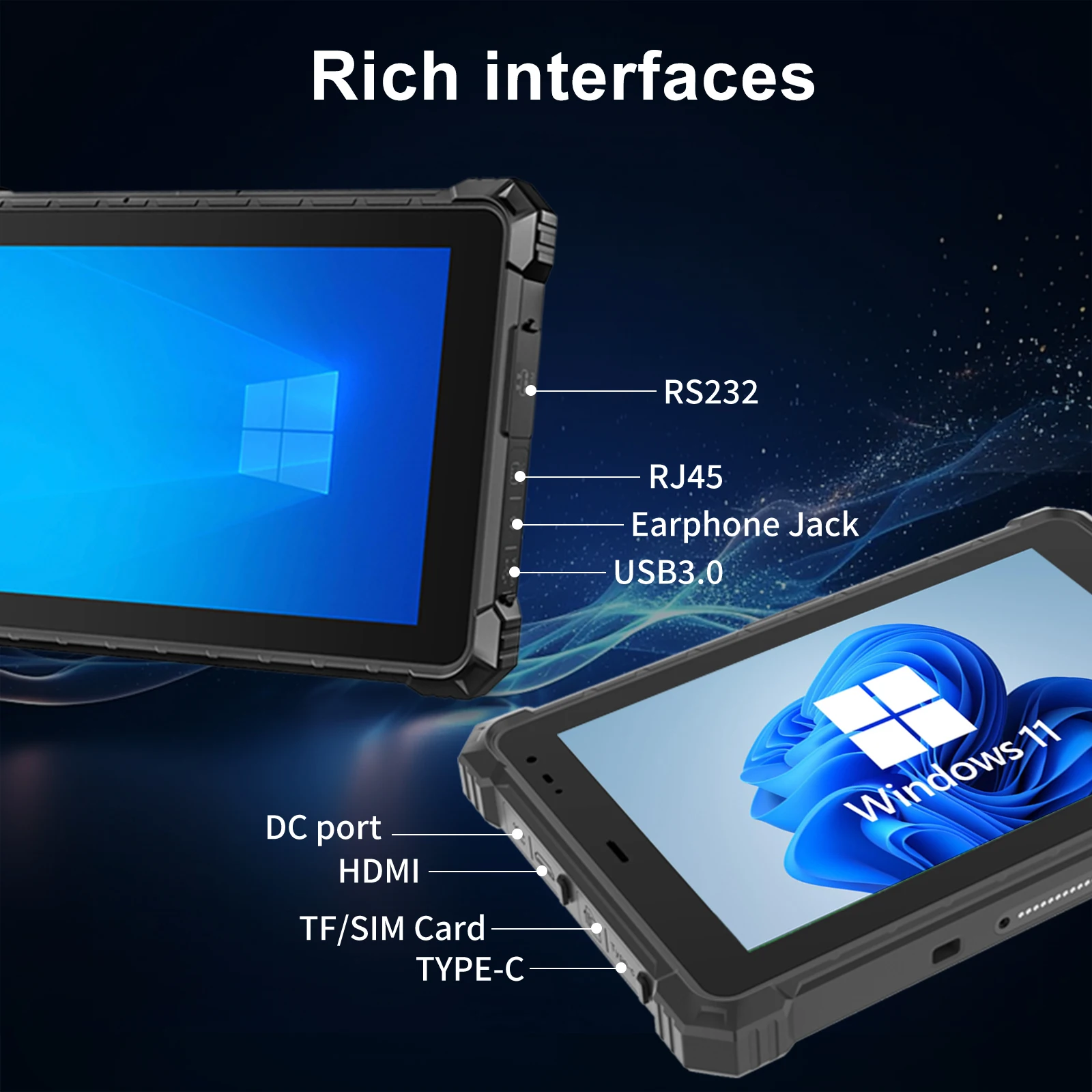 CENAVA Atex Tablet Rugged Grade Intrinsically Safe Industrial Tablet Rugged Tablet IP68 MIL-STD-810H