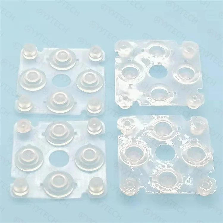 SYYTECH Game Console Controller Replacement Rubber D Pad Conductive Silicone for PSP 3000 Gamepad Repair Accessories