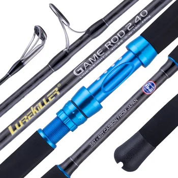 Lurekiller FUJI Parts Deep Sea Boat Fishing Rod High Carbon Fiber Big Game Trolling Fishing Rod GT Tuna Rod – Trolling Lure – view 3