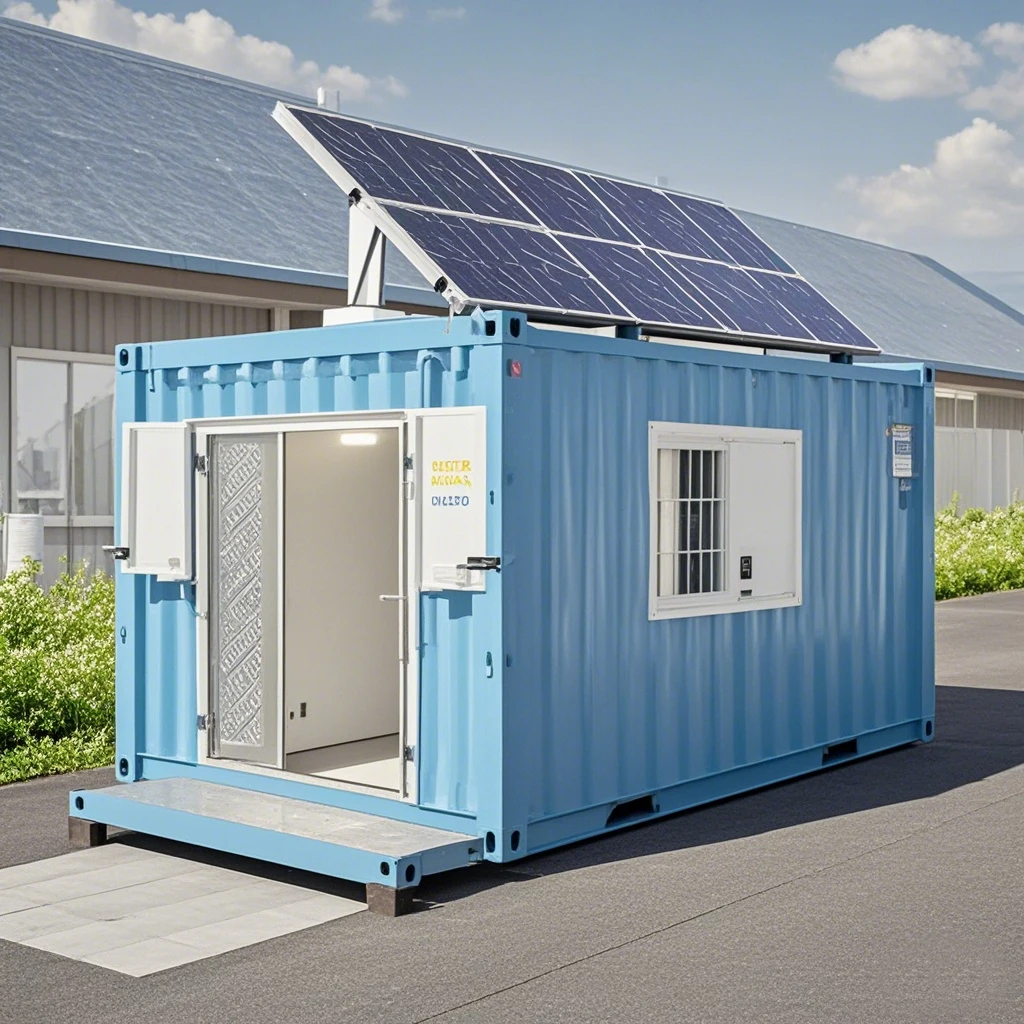 Solar Container Cold Storage  With Panel and Battery Preservation Machinery Cool Room Cold Storage