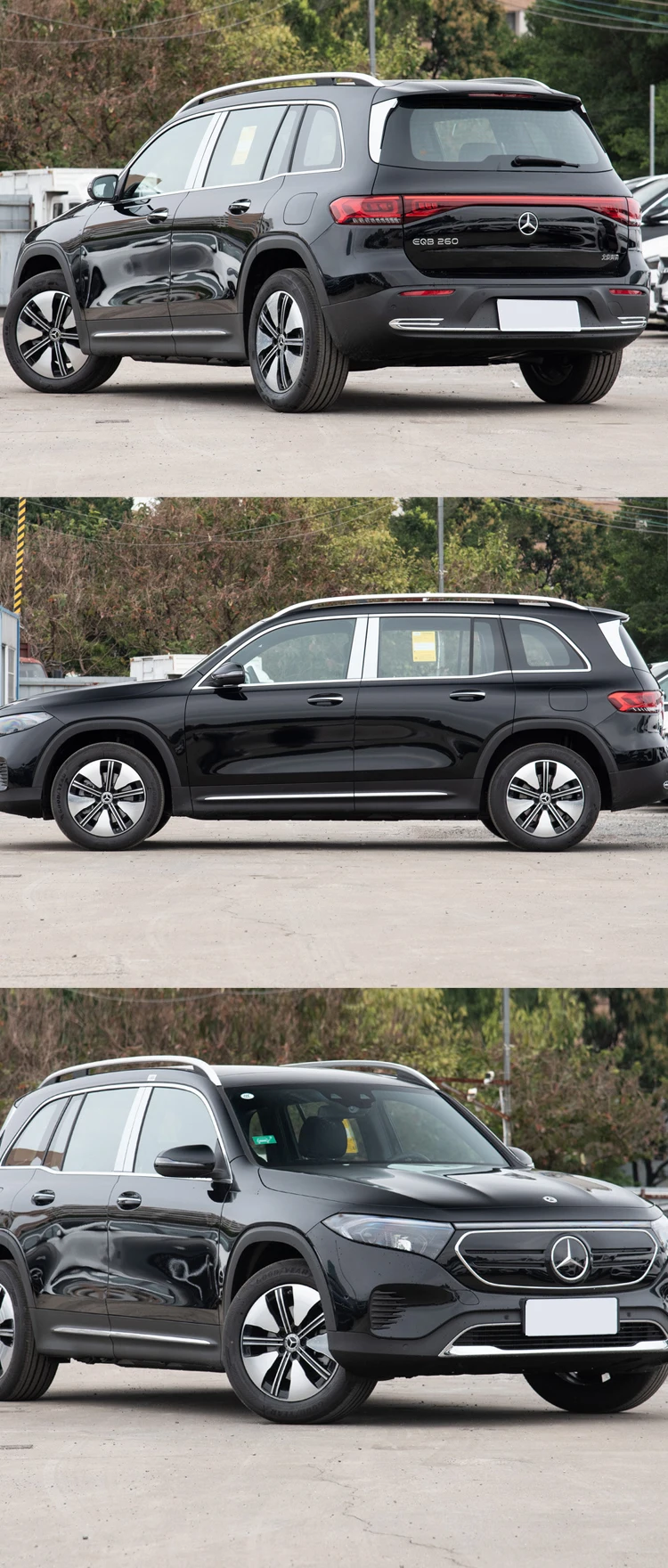 2024 Mercedes EQB 350 Electric SUV with 73.5kwh Battery Capacity 385N.m Maximum Torque and 5-door 5-seater Design