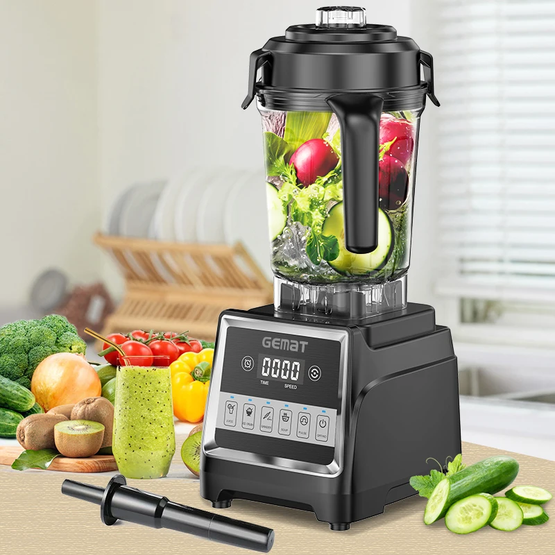3L Touchpad Kitchen Luxurious Chopper Fruit Blender 12v Heavy Duty Powerful  Food Blender Vegetable Drink Traditional Ice Blender