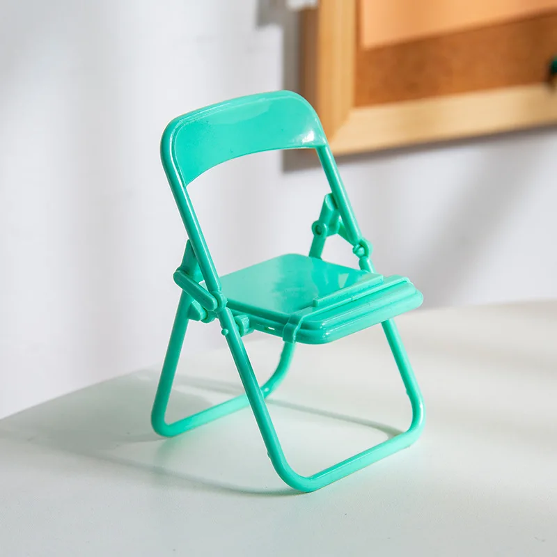 JJiaoLinin Support de téléphone Portable en Bois,Support de téléphone Portable en Bois Amovible en Forme de Chaise pour téléphone Portable Support Telephone Bureau Support en Bois