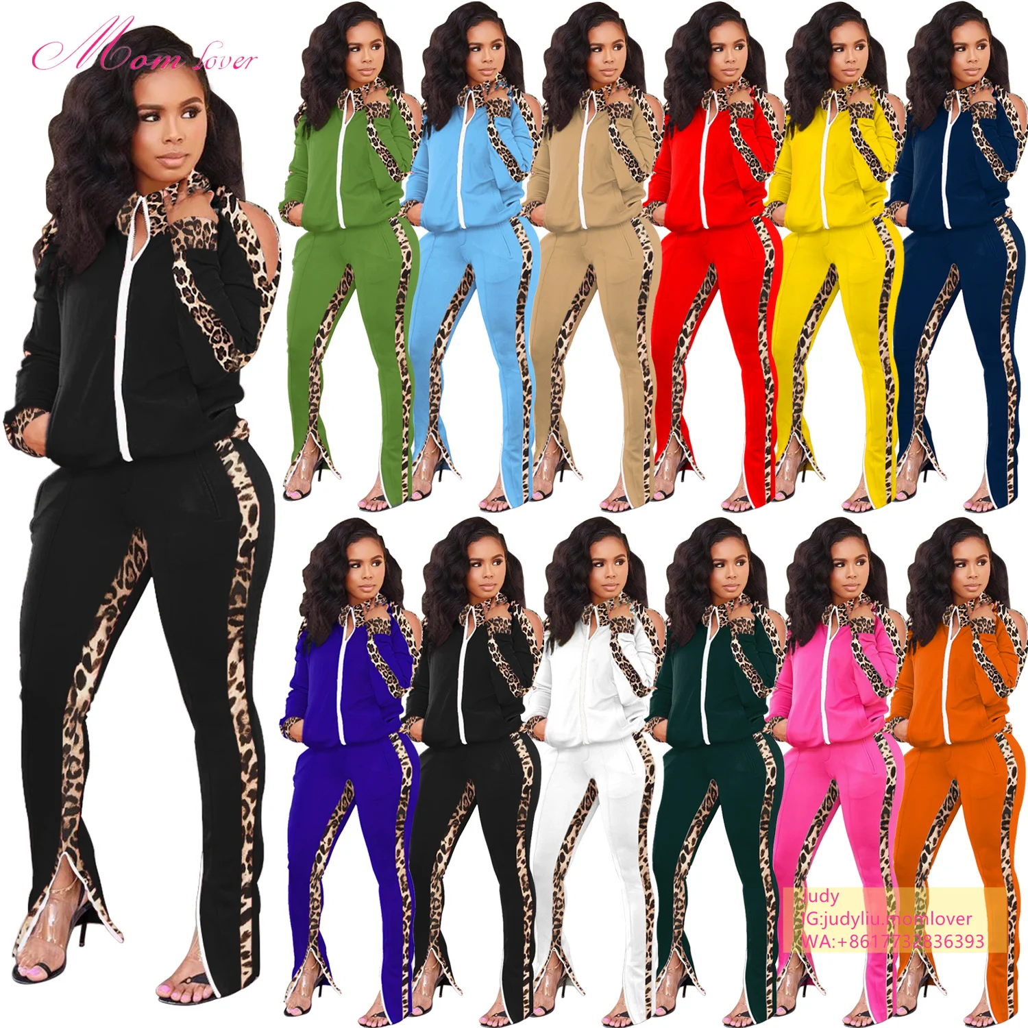 women Sweatsuit sexy velvet streetwear women jacket and bell-bottoms trousers 	 velvet two piece set velvet tracksuit