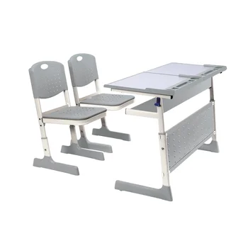 School chairs and table set for student desk and chair portable school furniture