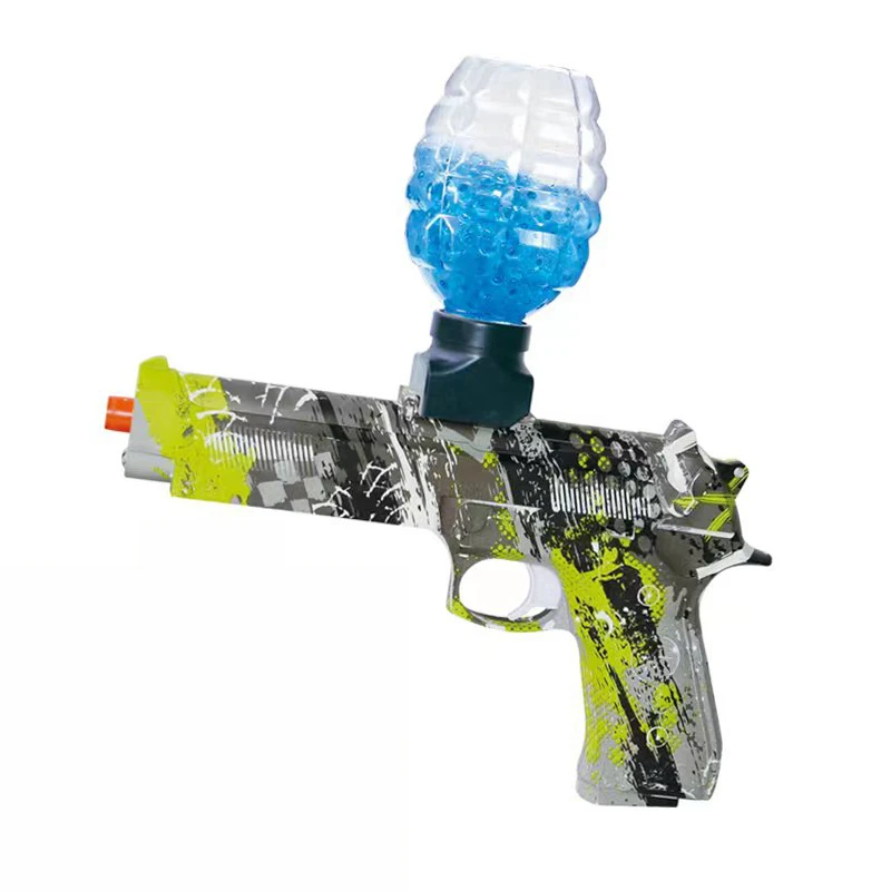 Outdoor Electric Continuous Shoot Ball Toy Gun Splash Water Ball Toy