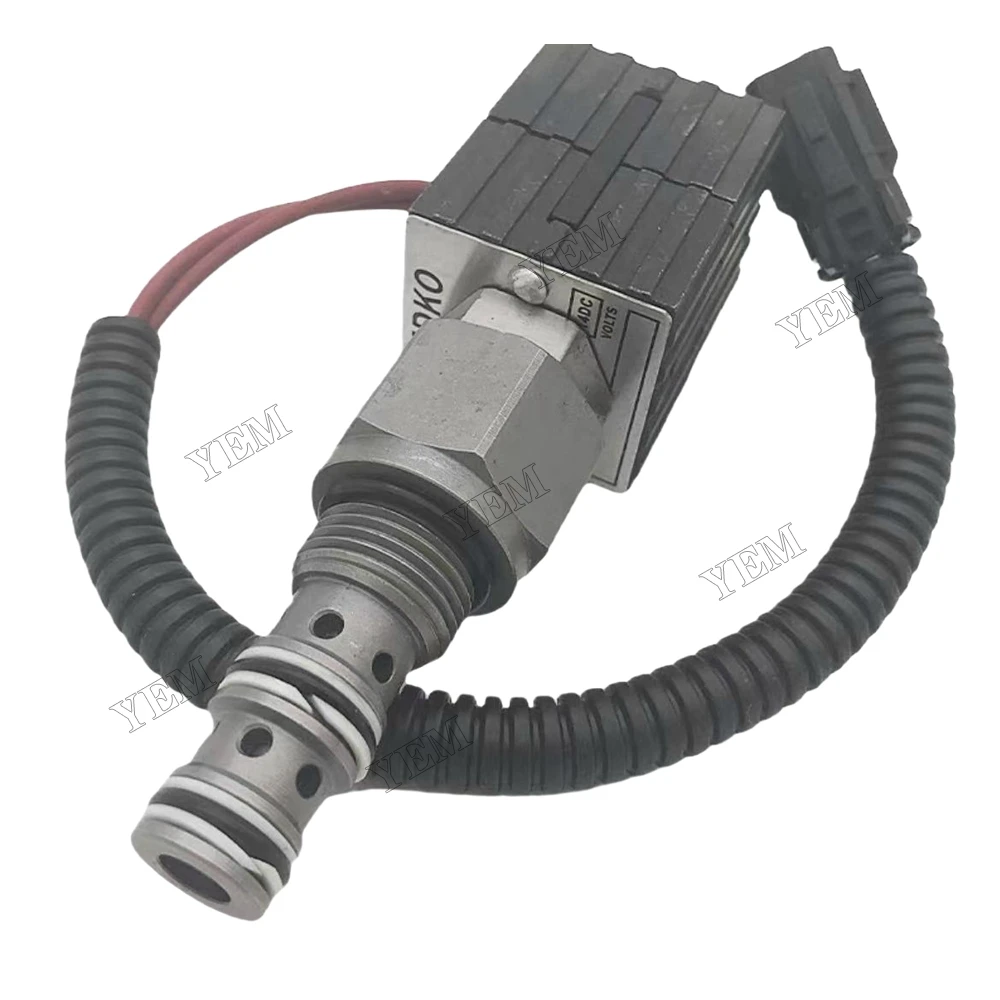Safety Lock Solenoid Valve for Sany SY60 65 75 135 Heavy Equipment Engine Parts