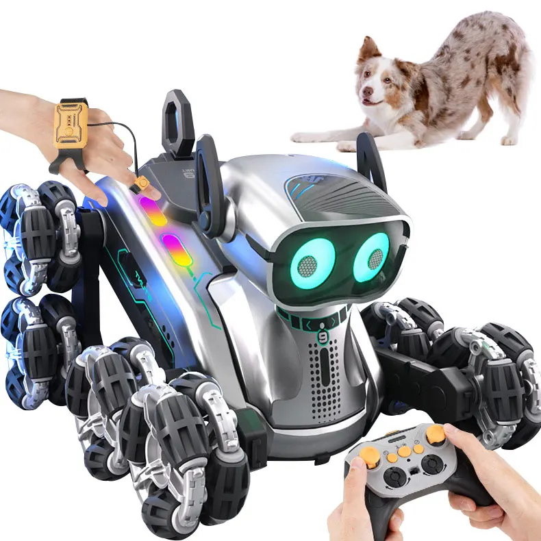 Dual Control Robot Dog Fun Education in One