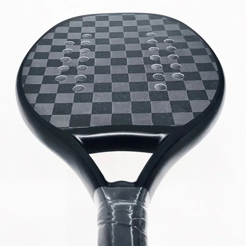 Factory Price Rough Surface Full Graphite Carbon Light Weight Racket Beach Tennis
