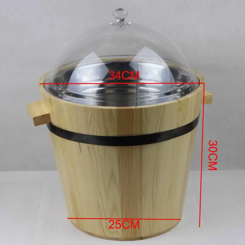 Promotion Wooden Bucket Accept Small Order