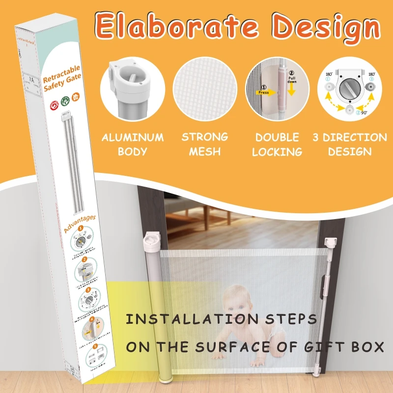 custom retractable gate