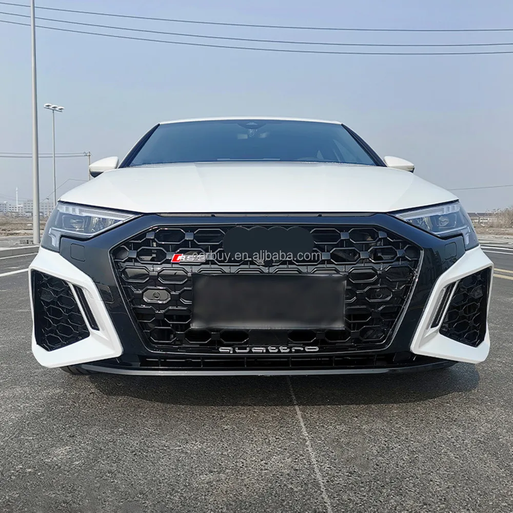 New Arrival Body Kits Front Bumper For 2021 2022 Audi A3 Upgrade Rs3