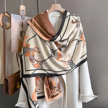 【完売】3color Horse scarf Cashmere素材 楽天市場】限定数 再販 8月上旬頃 発送 2025 新作 3color Horse