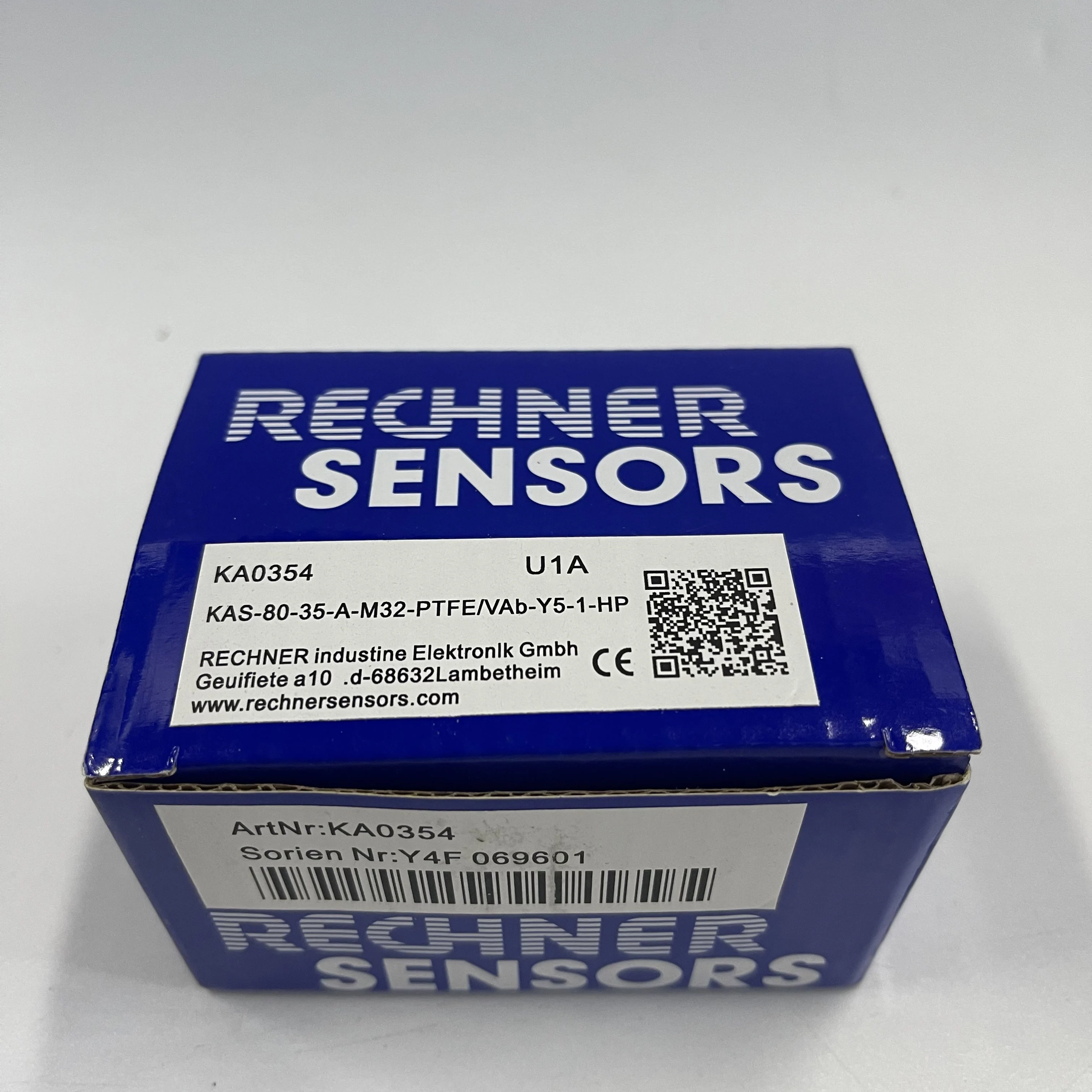 Rechner Capacitive Proximity Sensor KAS-80-35-A-M32-PTFE/VAb-Y5-1-HP Rechner Capacitive Proximity Sensor KAS-80-35-A-M32-PTFE/VAb-Y5-1-HP
