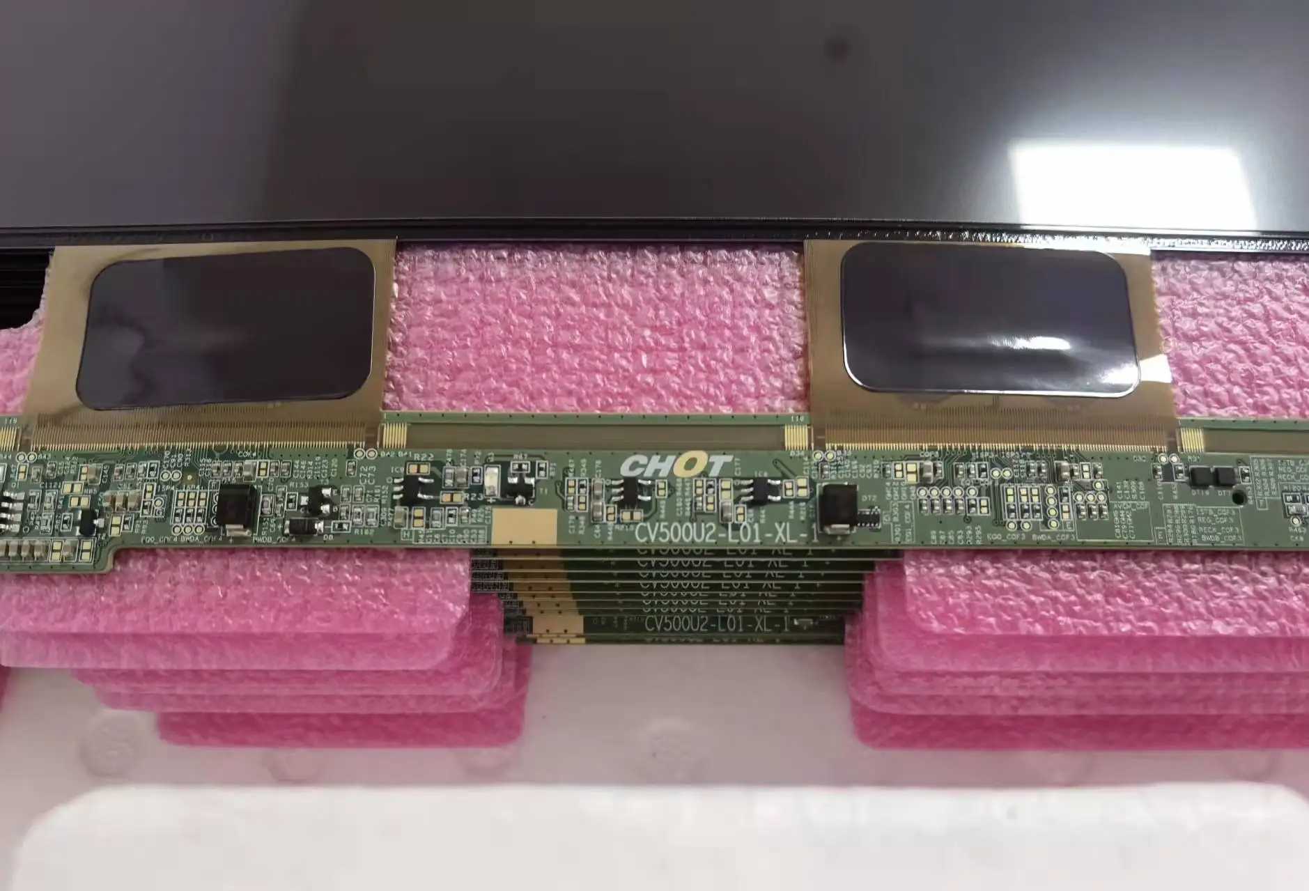 Chot 50 Inch Cv500u2l01 Tv Open Cell Replacement Led Screen Lcd Tv