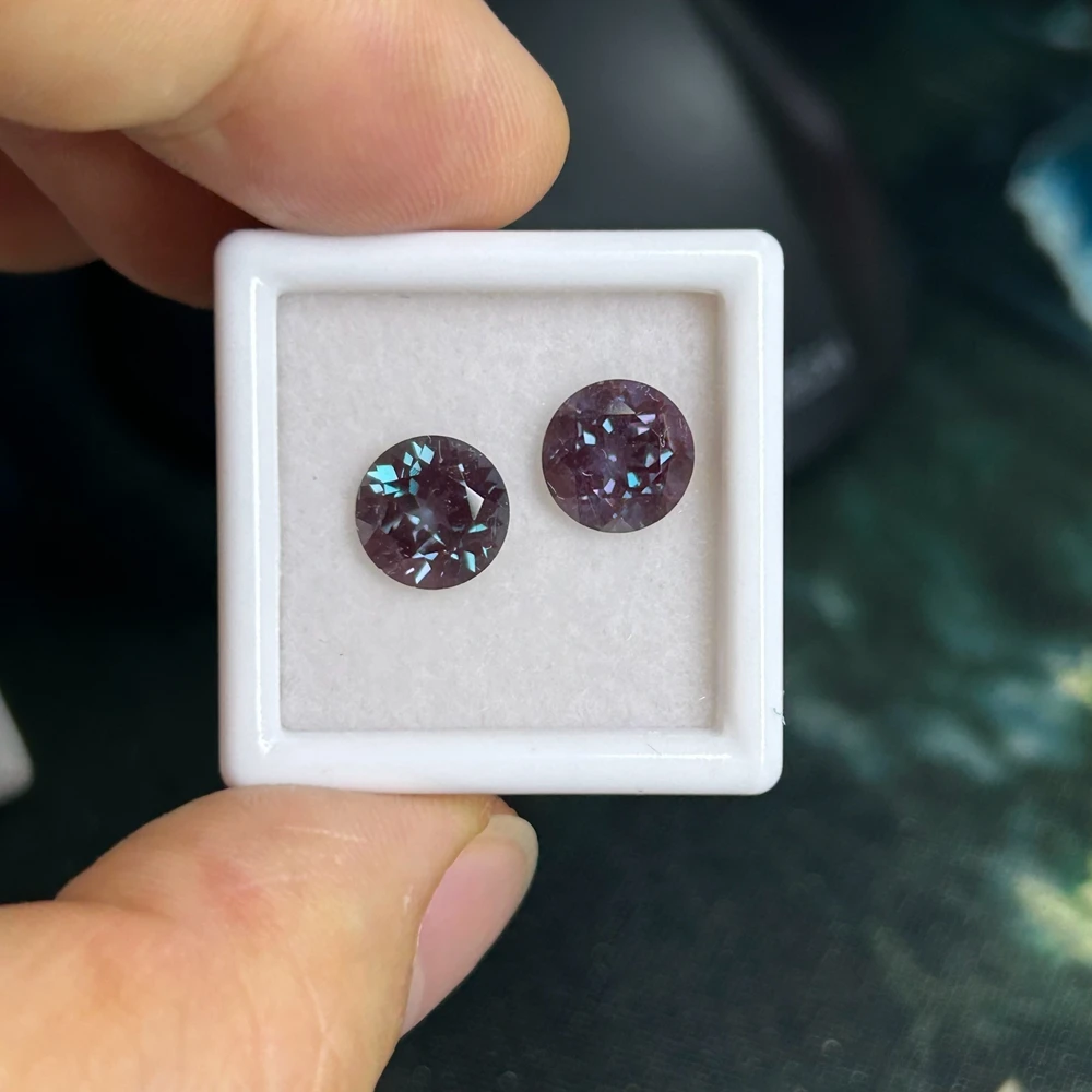 Alexandrite Naturelle 1,15 Carats Changeant De Couleur - Certificat IGI - Neuf Avec étiquettes