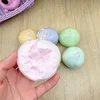 Strawberry crispy balls