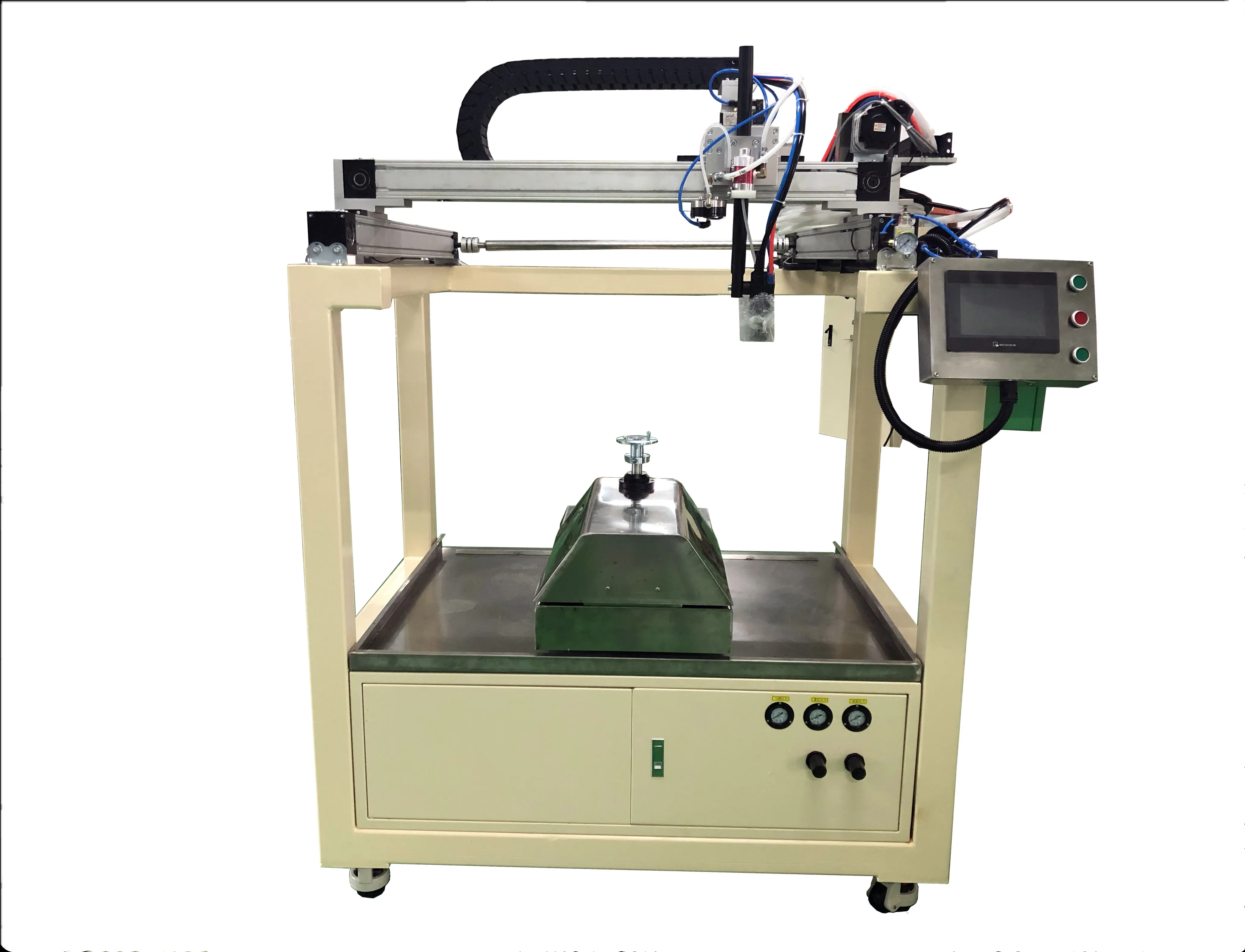 Two Axis Spray Painting Machine Automatic Painting Machine Equipment Painting Production Line Electrostatic Powder Spraying 220V