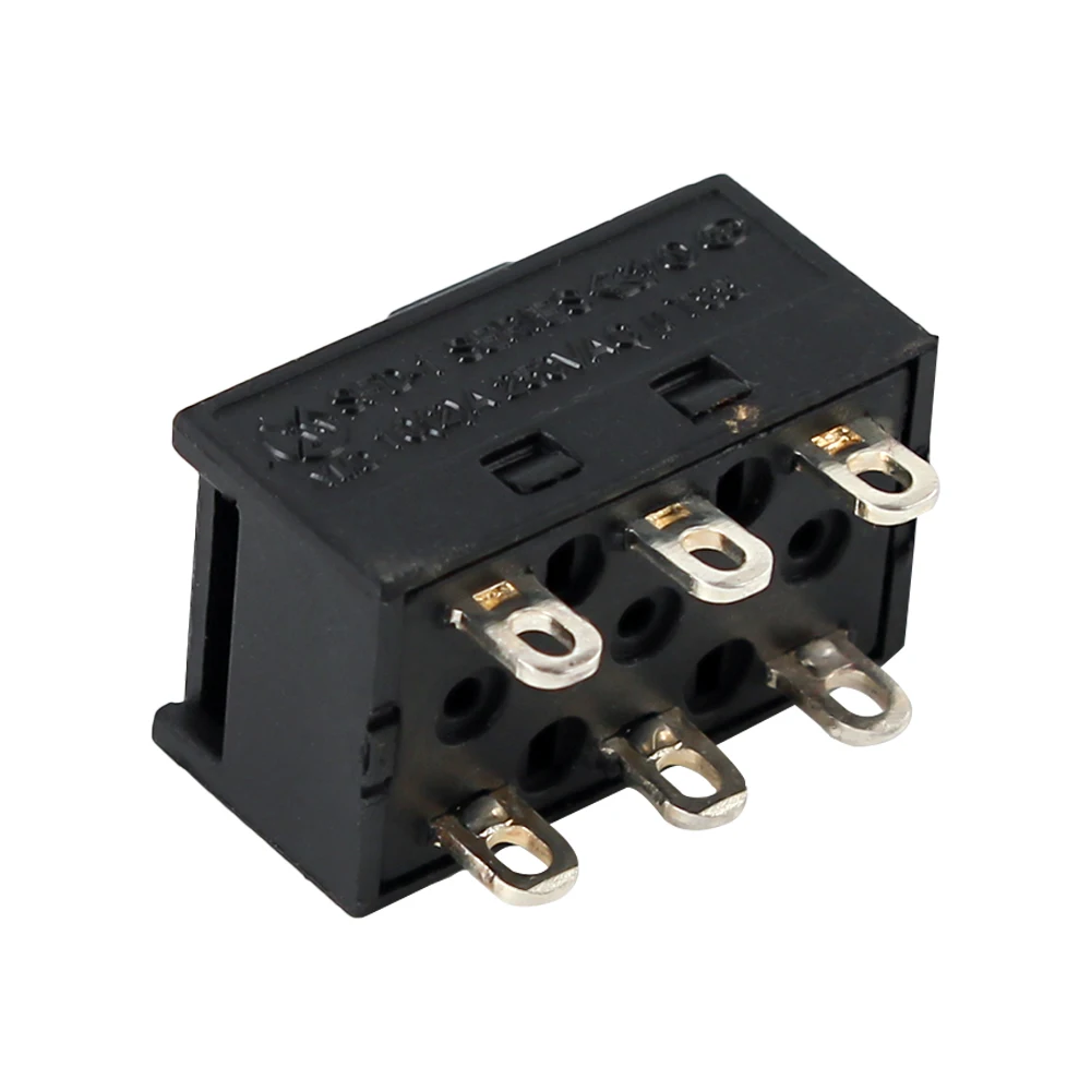 DPDT Slide Switch 10A 250V 2 Position On/Off 6 Pin Micro Switch for Electrical Equipment PCB