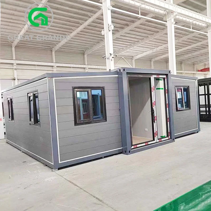 Grande Mababang Presyo Buong Banyo Australia Expandable Container House Foldable Prefabricated Buildings