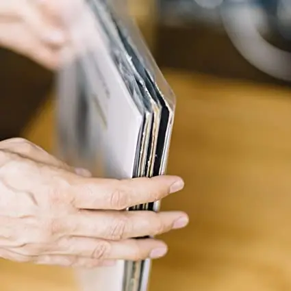 Custom Printed  12 Inch 3 Mil LP Outer Sleeves Anti-static Crystal Clear Plastic Outer Vinyl Record Sleeves Covers