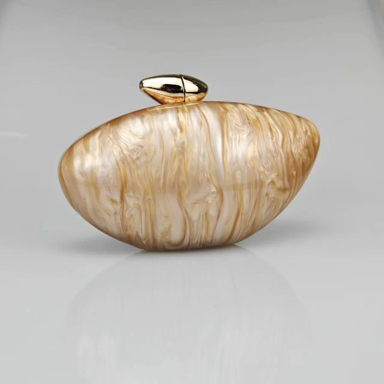 Outlets Handcrafted Beautiful egg shaped clutch/ bag/ purse